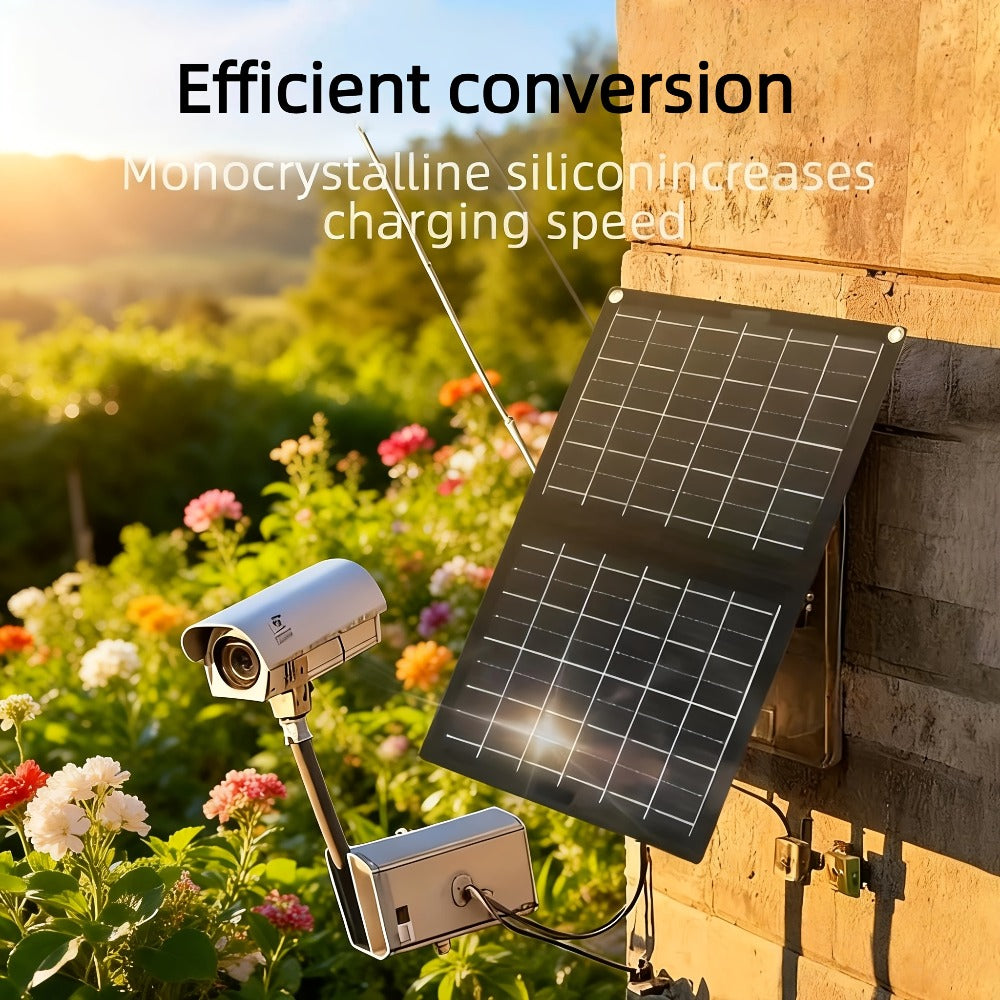 30W Foldable Solar Charging Panel – 2-in-1 Portable Design, USB Port, Fast Charge for Smartphones, Tablets & Action Cameras —