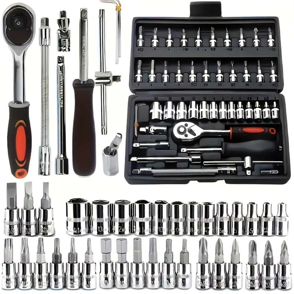 Automotive Mechanic Tool Set in 53-Piece, 325-Piece or 47-Piece with Gloves Checkout Options — image 10