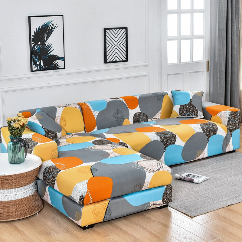 Simple fabric stretch sofa cover full sofa cover