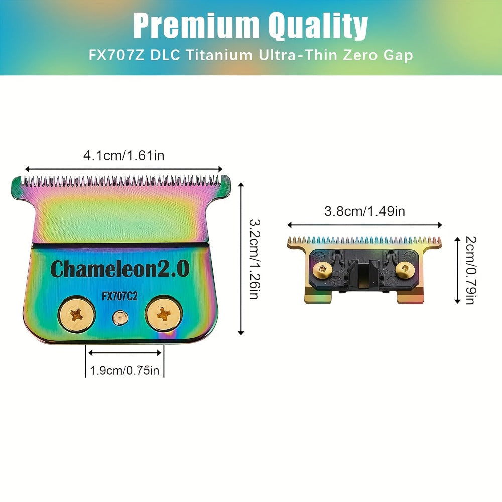 BaBylissPRO Zero-Gapped Replacement Trimmer Blades FX707C – Compatible with FX787 & FX726, Professional Barberology Grade — i