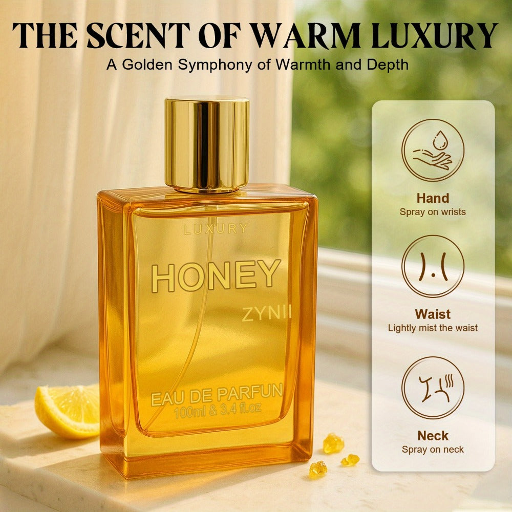 Perfume Unisex Amber Nectar or Liquid Golden with Honey, Agarwood, Bergamot, Patchouli and Vanilla — image 6