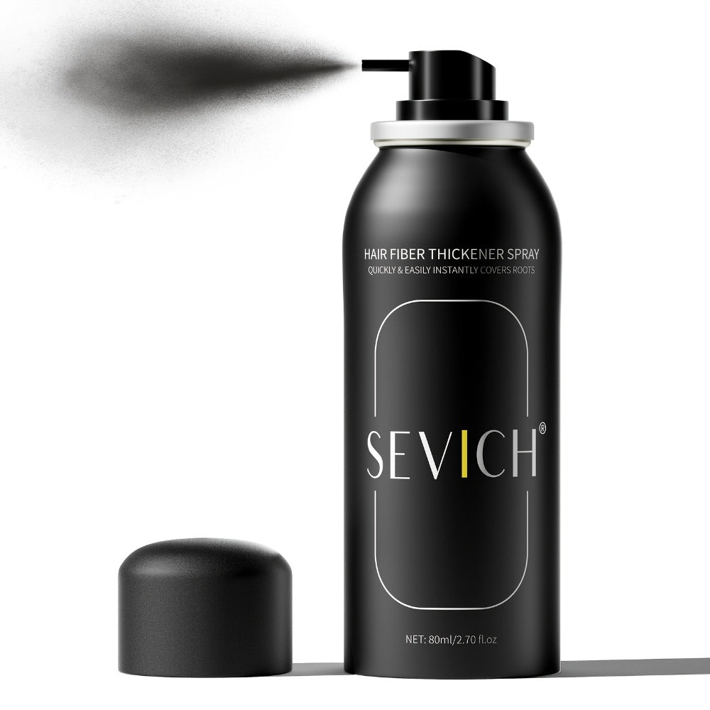 Root Cover Up Spray 80ml Instant Gray Hair Concealer with Plant-Based Fibers, Transfer-Resistant No-Mark Formula — image 3