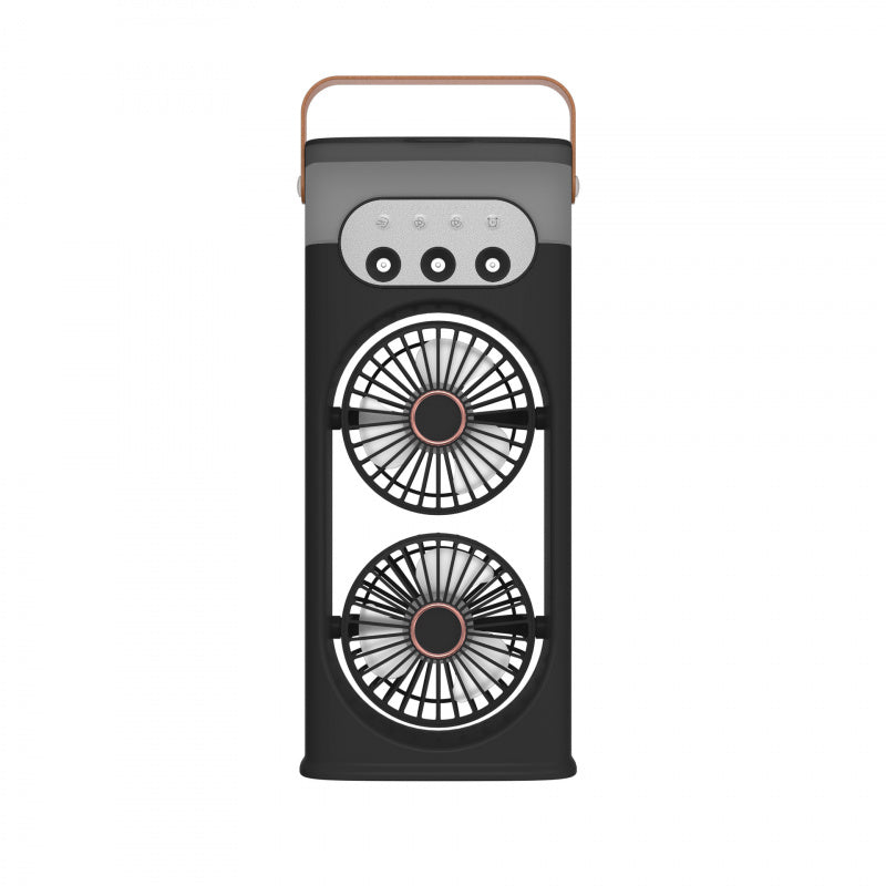 Portable Neck Fan, Bladeless Wearable Personal Fan USB Rechargeable Hands-Free Cooling Air Conditioner — image 3