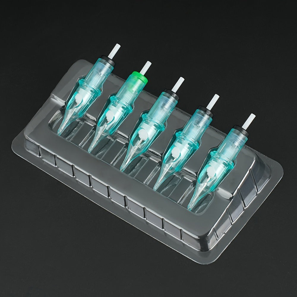 Disposable Tattoo Needle Holders 50Pcs Sterile Single-Use Grip Tubes for Professional for Temporary Body Art, Festivals and C