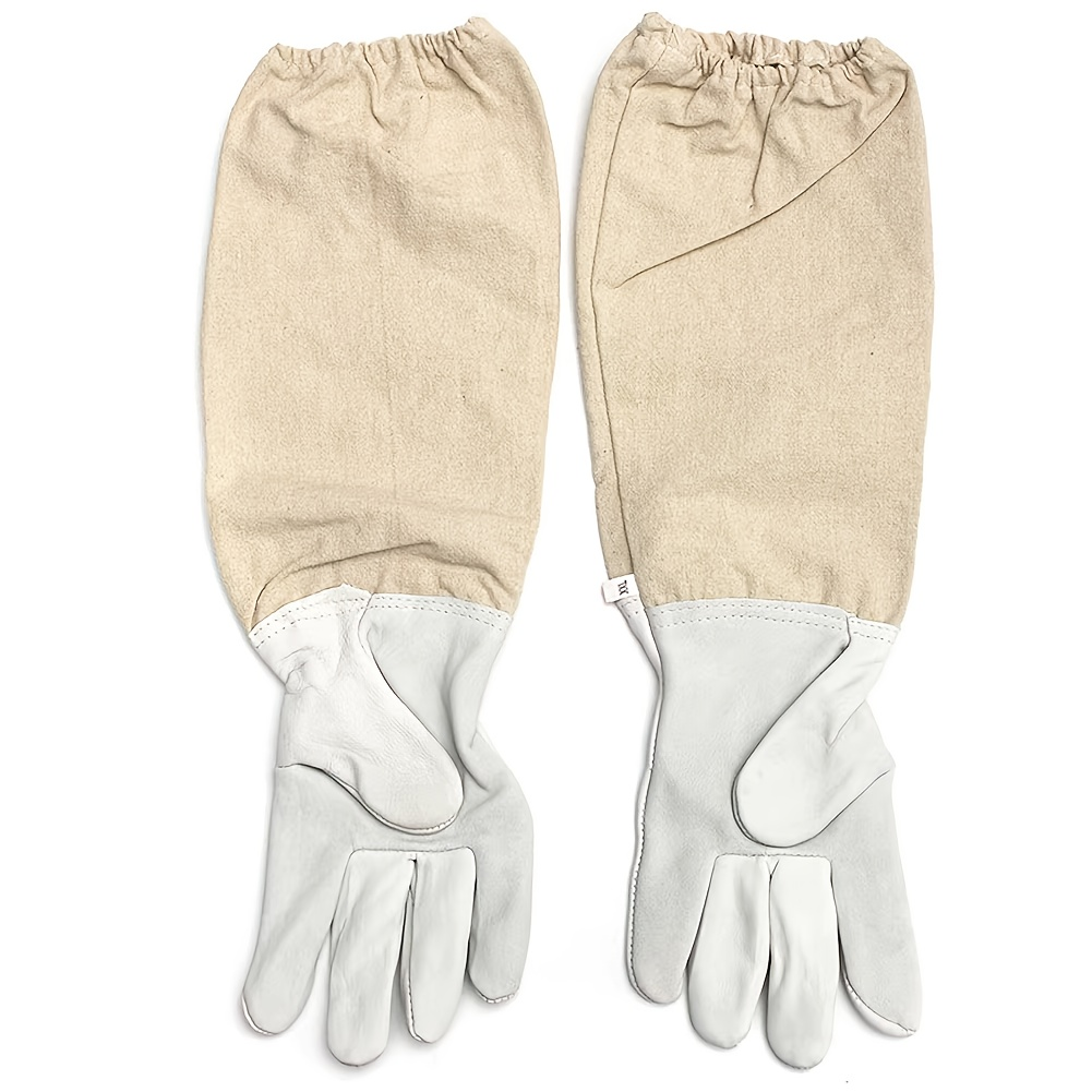 Full Body Bee Suit 3-Layer Breathable Veil Hood Gloves Filter Screen for Garden, Patio and Yard Use — image 13