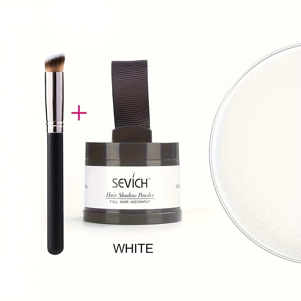 Thinning Hair Root Coverage Powder with Brush, Instant Hairline Concealer Natural Shadow Effect — image 23