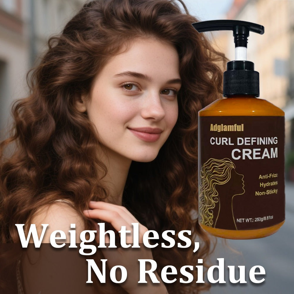 Pump-Bottle Curl Defining Cream with Leave-In Application for Wavy, Curly and Coily Hair Types — image 7