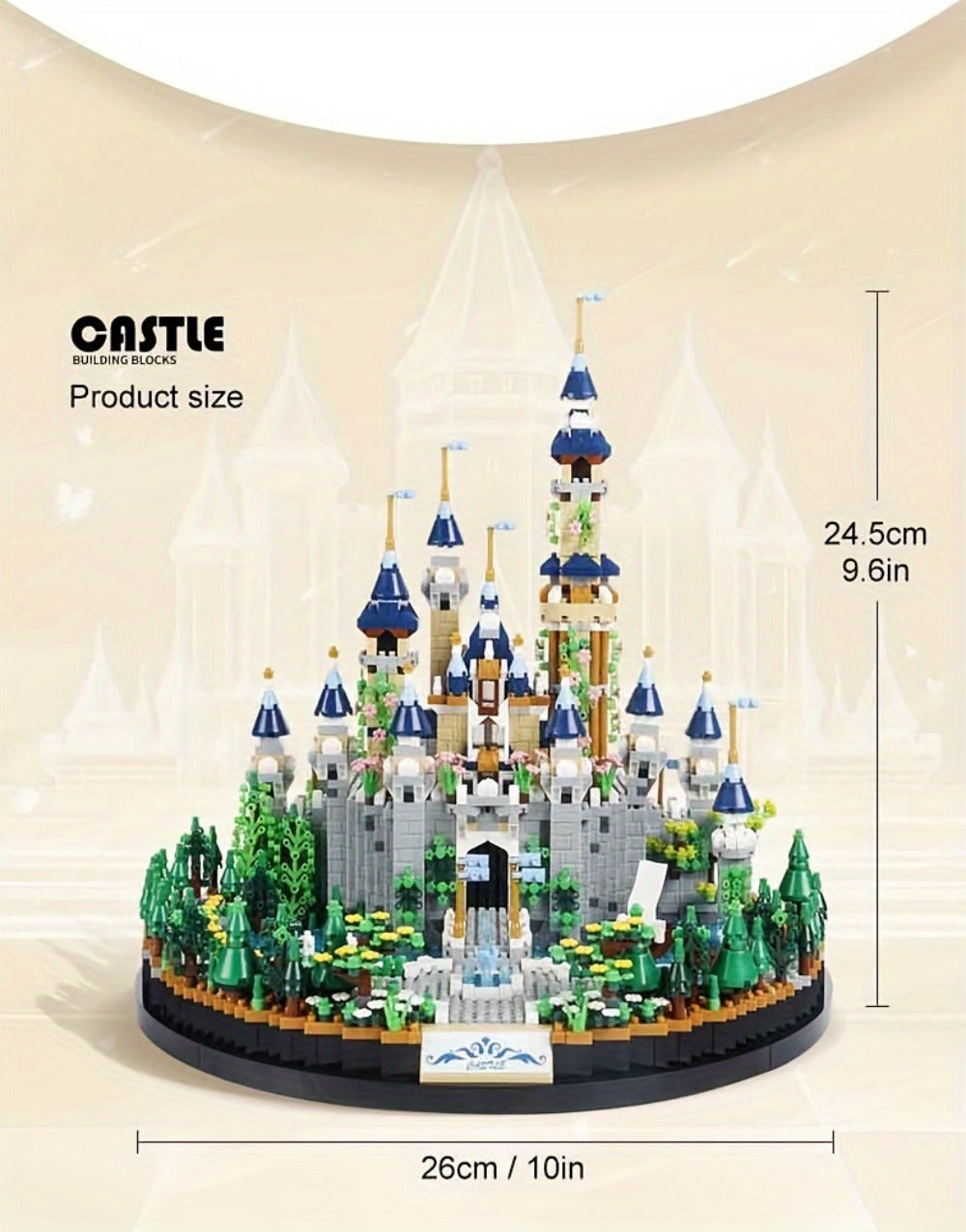 3600PCS Princess Castle Building Blocks Fairytale Palace STEM Micro Brick Architecture Kit for Girls Ages 8+ — image 20