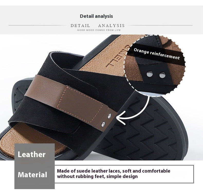 Outer Wear Home Bathroom Non-slip Platform Slippers