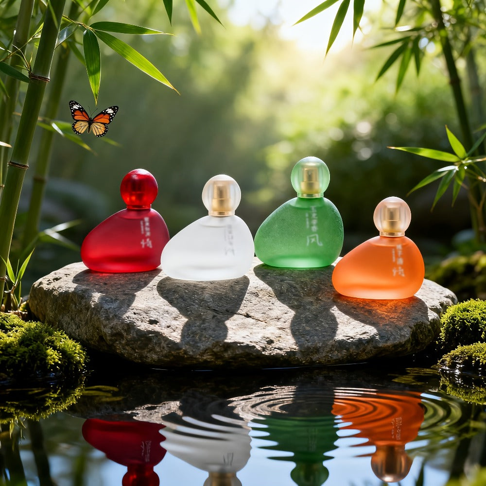 Eau de Toilette Four-Color Fragrance Bottle Selection for Women in Red, Orange, White and Green Styles — image 16