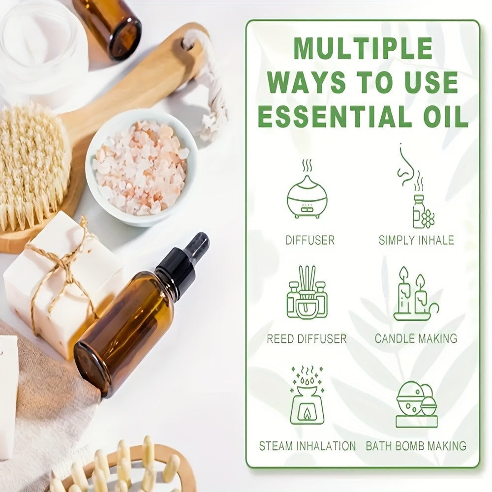 Essential Oil for Diffuser, Patchouli Earthy Woody Aroma in 52ml Bottle for Diluted Topical, Diffuser and Humidifier Use — im