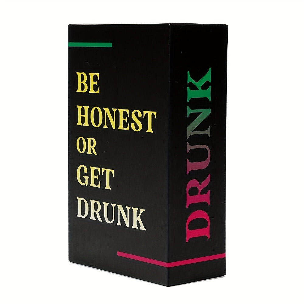 Be Honest or Get Drunk Adult Card Game with Black Box, Truth-Style Prompts and Optional Drinking-Themed Play — image 1