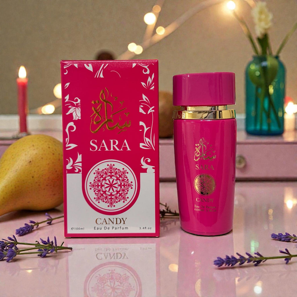 Eau de Parfum Sara Candy for Women 100ml in Bright Pink Box with 4-Note Source Profile for Daily Wear — image 6