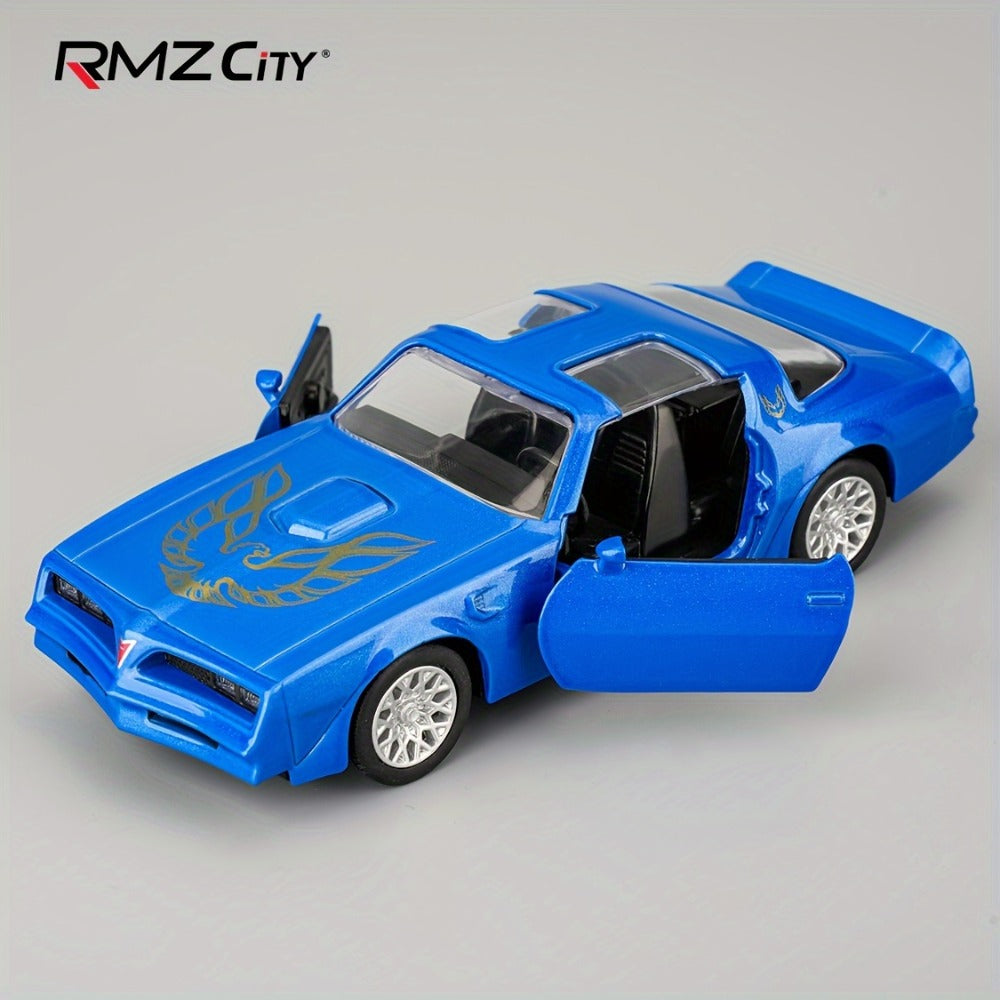 1:36 Scale Pontiac Firebird Die-Cast Toy Car with Opening Doors & Pull-Back with the Listed Color, Size or Set Options for Ev