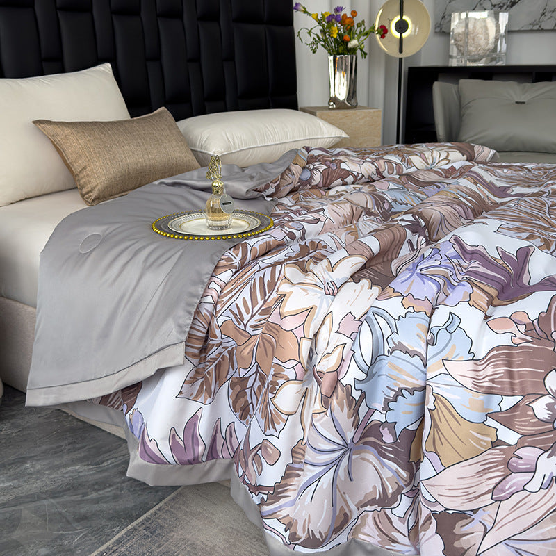 Summer Washed Silk Summer Blanket Single Double