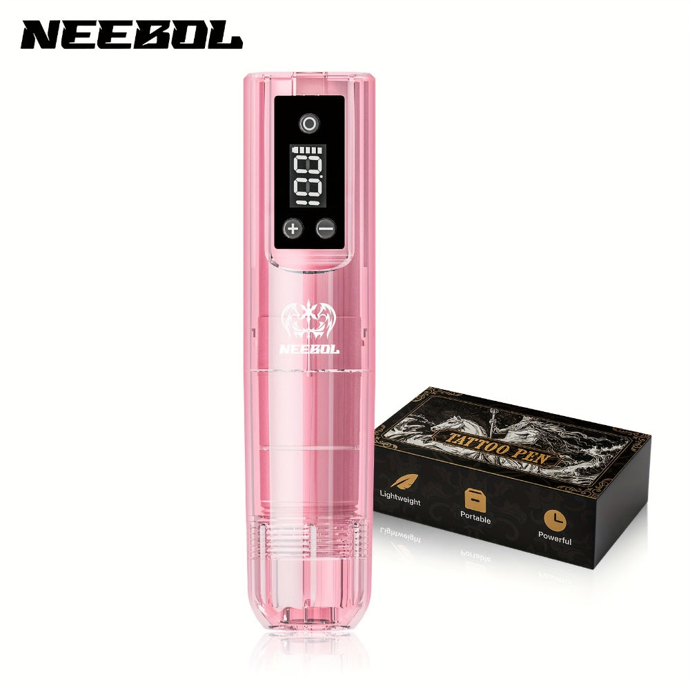 Wireless Rotary Tattoo Machine Neebol Cordless Pen, 6- Battery Life, Portable Design, Cartridge Compatible — image 4