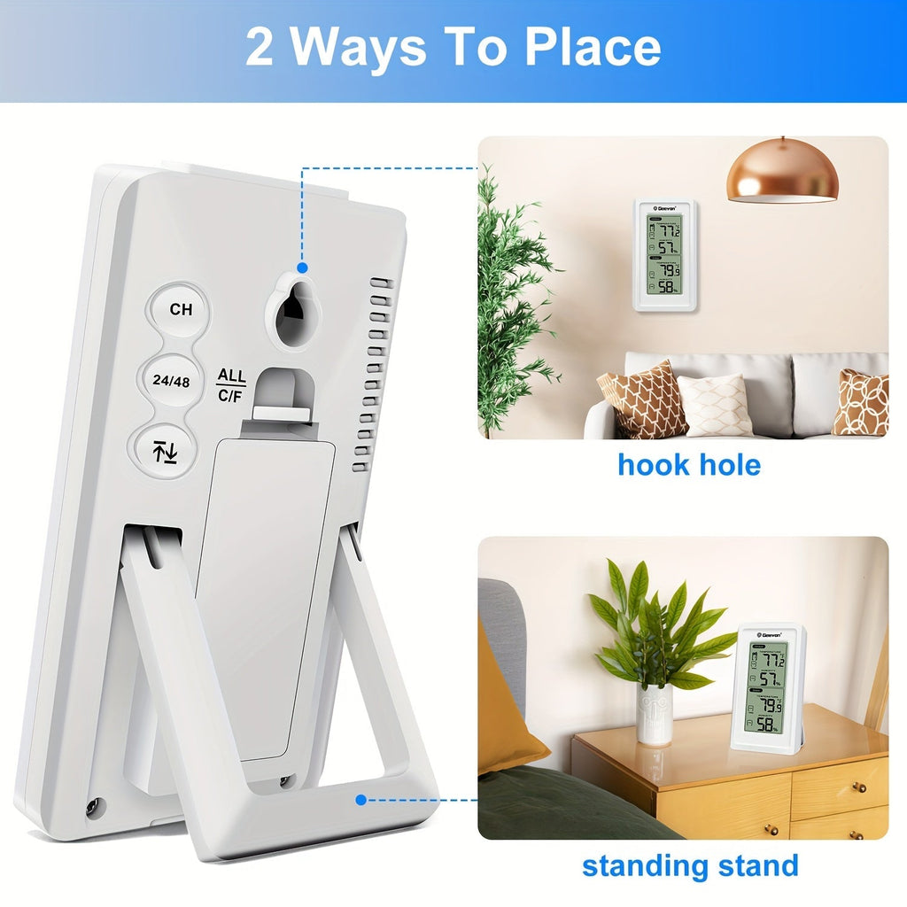 Wireless Thermometer | Digital LCD Indoor Outdoor 3 Sensor Baby Room — image 6