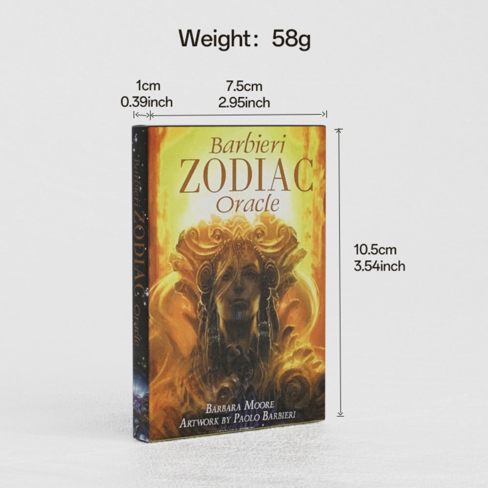 Tarot Card Deck Set 4pcs, Starseed Oracle, Paolo Barbieri Zodiac Oracle, Harmony Tarot & Wandering Spirit Tarot Cards — image