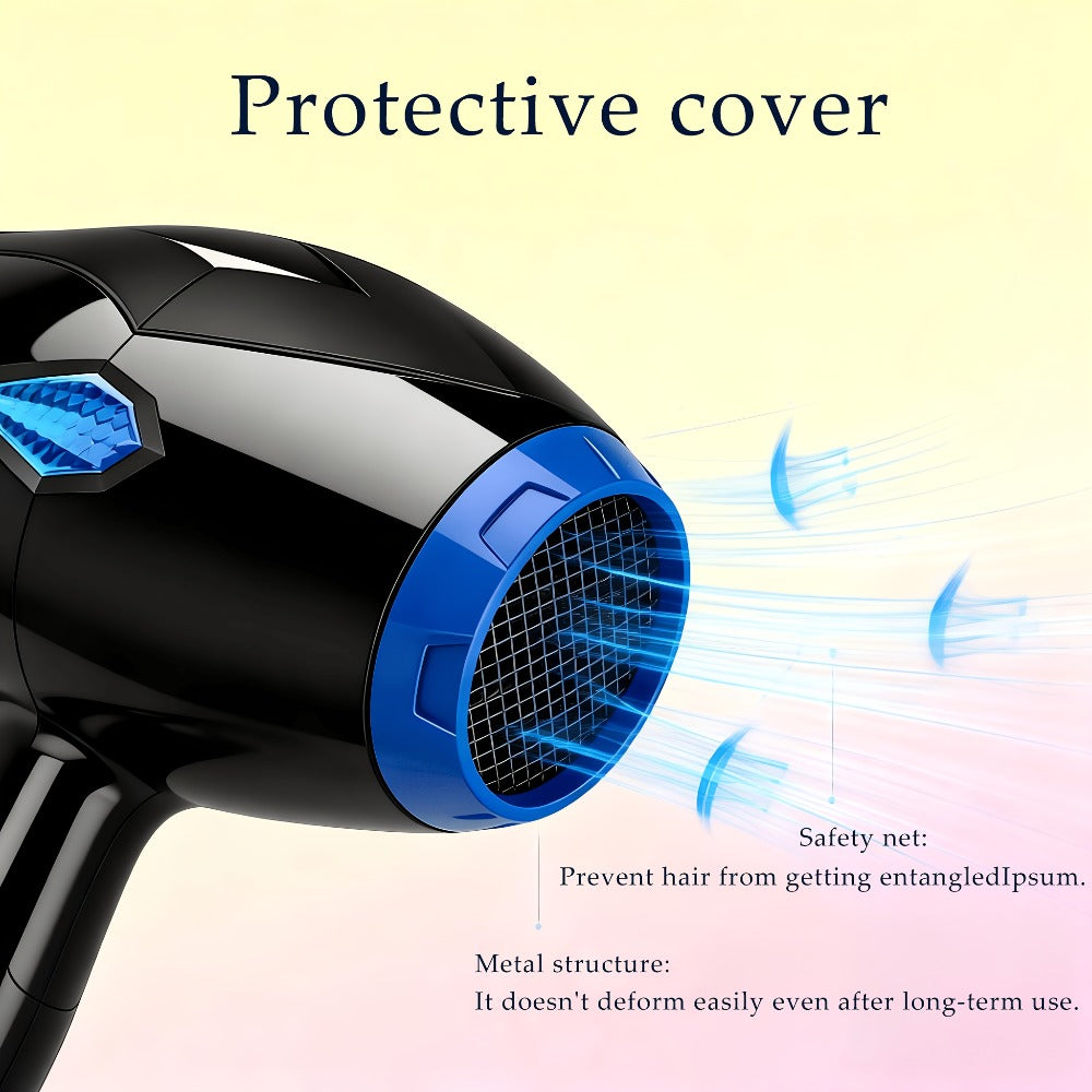 Handheld Hair Dryer with Six Color and Accessory-Package Selections, Rear Intake and Inline Plug Control — image 21