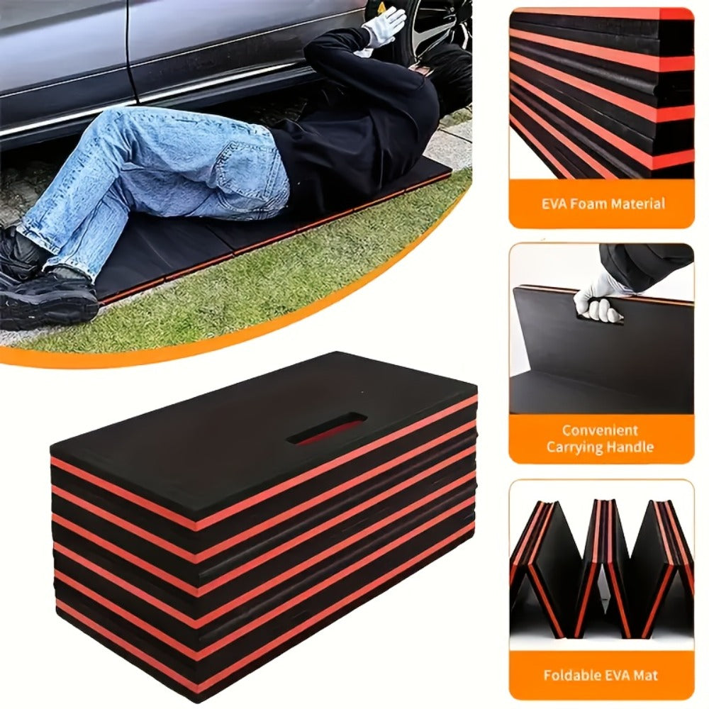 EVA Kneeling Pad Car Repair Work Mat – Foldable Waterproof Thermal Insulation Pad for Mechanic, Camping & Hiking — image 19