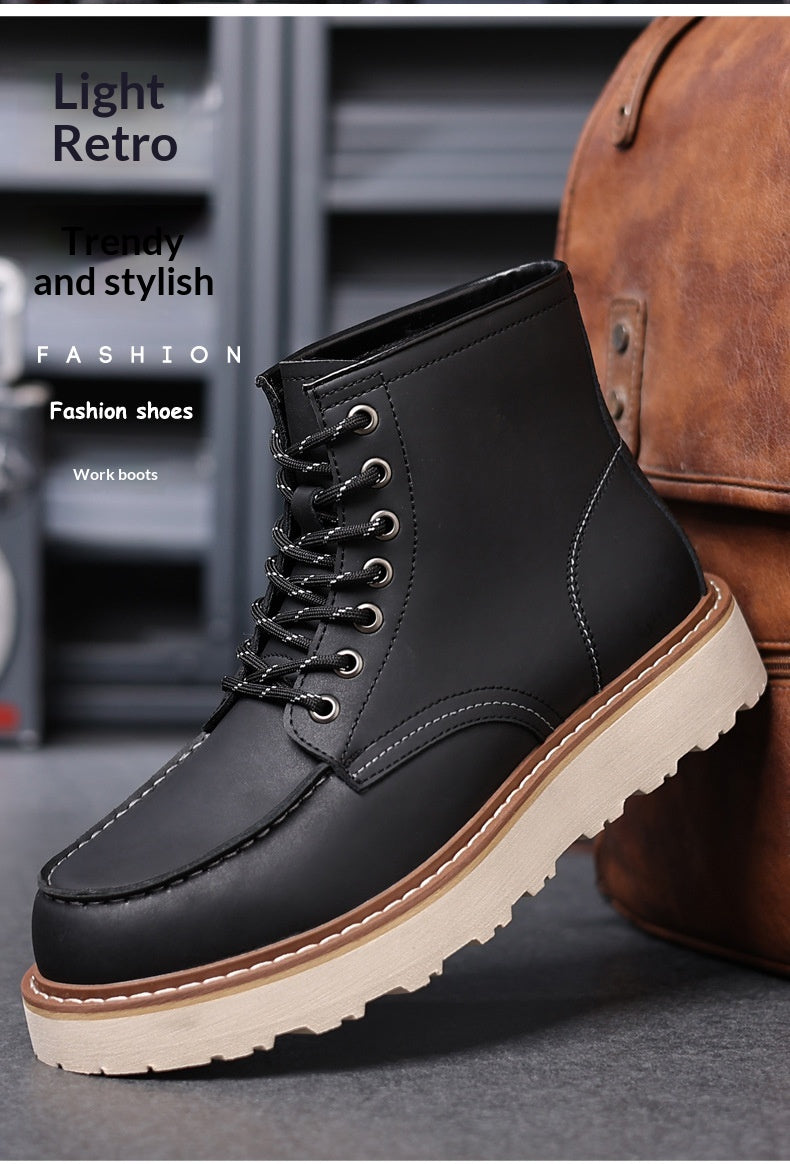 2023 Men's Waterproof Anti-slip Martens Boots