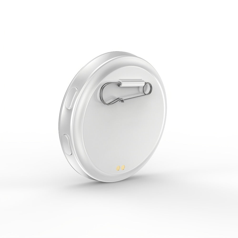 Electronic Anime Badge with Display Screen, Dynamic Touch, High Frame Rate, 600mAh Battery, Bluetooth 6.0 & USB Magnetic Char