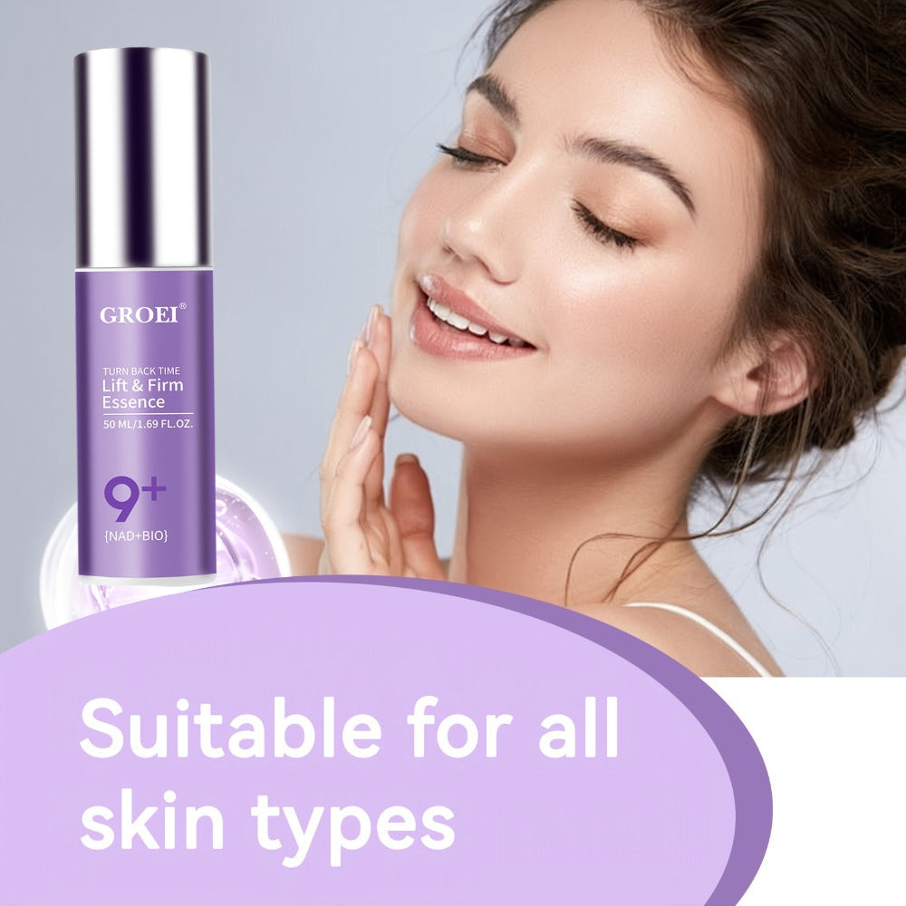 Face Serum NAD+ and NMN Bio Boosting Purple Pump Bottle with One Source-Listed Formula Option — image 5