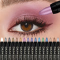 Highly Pigmented Eyeshadow Stick Set 16 Colors Waterproof Matte & Shimmer Eye Makeup Pencil Kit — image 19