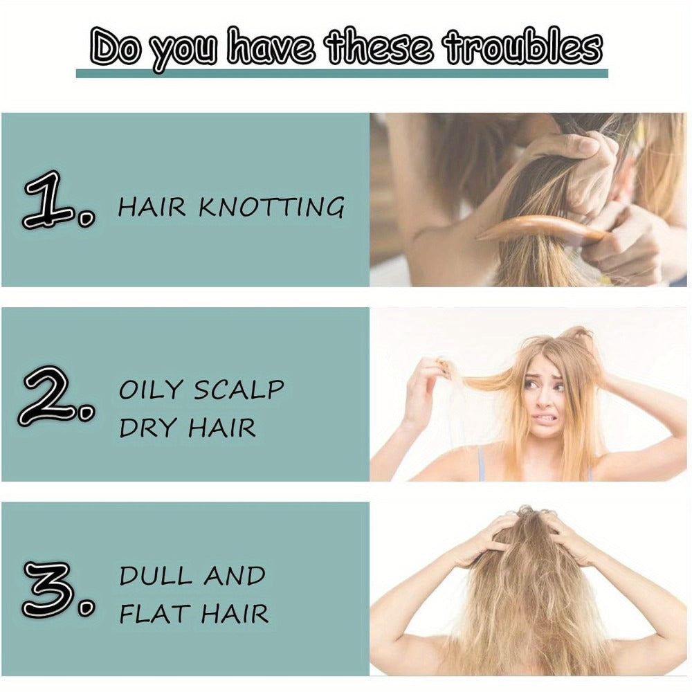Leave-In Conditioner Spray 2 Bottles 13.53oz Detangler with Snail Serum Anti-Frizz Deep Conditioning Shine-Boosting Moisturiz