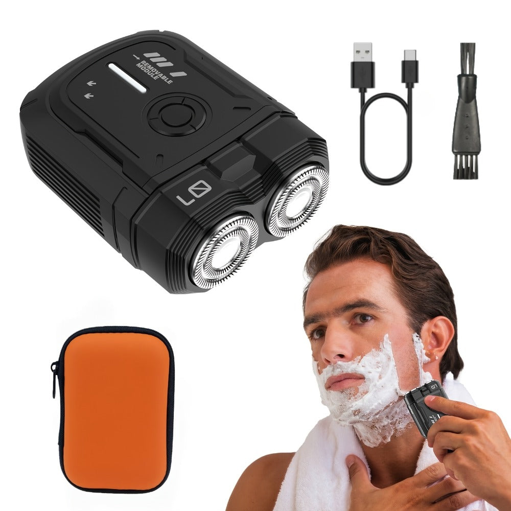 Electric Shaver Mini Dual Floating Blade with USB Charging and Select Waterproof or Digital Display Options — image 16