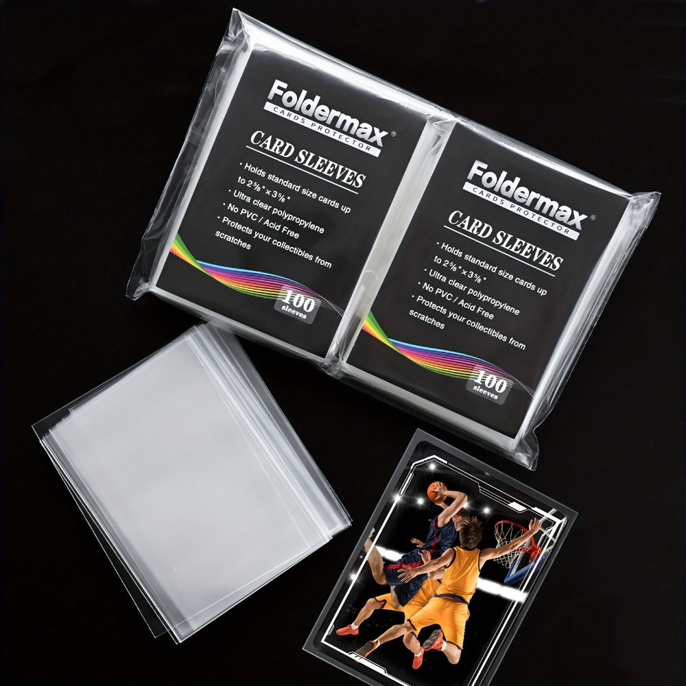 Penny Sleeves for Trading Cards 200/500/1000/2000 Pack – Premium Soft Card Sleeves for Baseball, TCG, Game Cards | Kids & Col