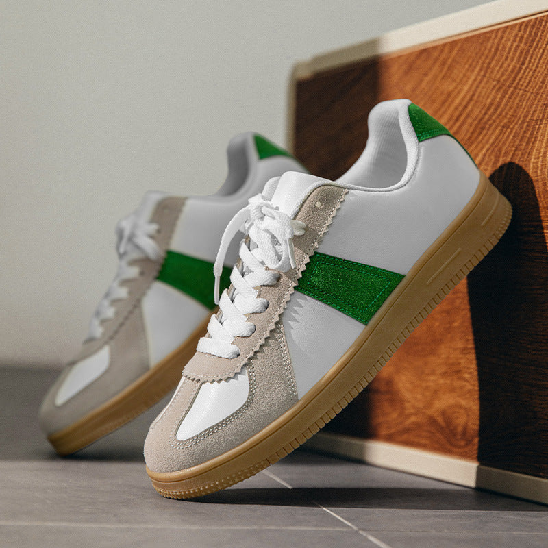Retro Sports Casual Sneakers - Breathable Mesh Trainers for Men & Women