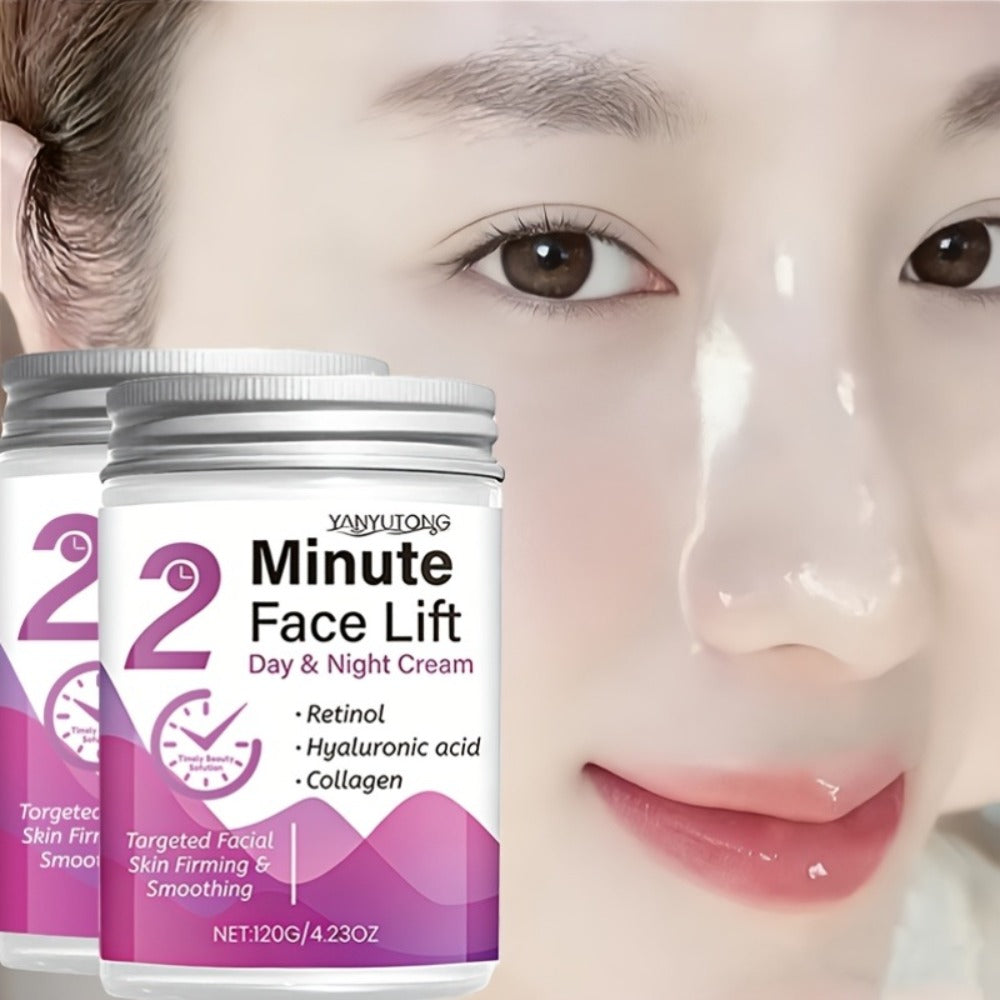 Face Cream Peptide Collagen 120g Formula with Hyaluronic Acid and Lightweight Day or Night Texture — image 1