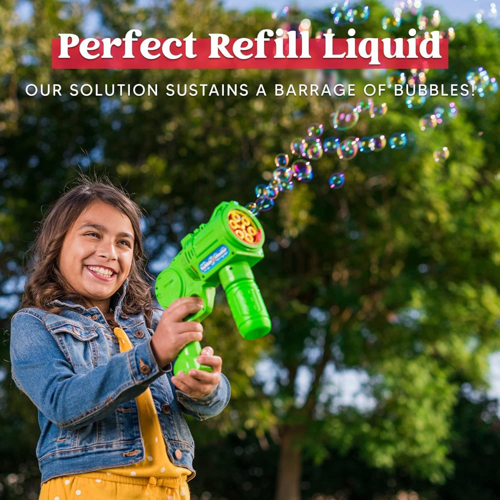 64oz Bubble Solution Refill 2-Pack Concentrate, Makes 5 Gallons, Compatible with Bubble Machines — image 12