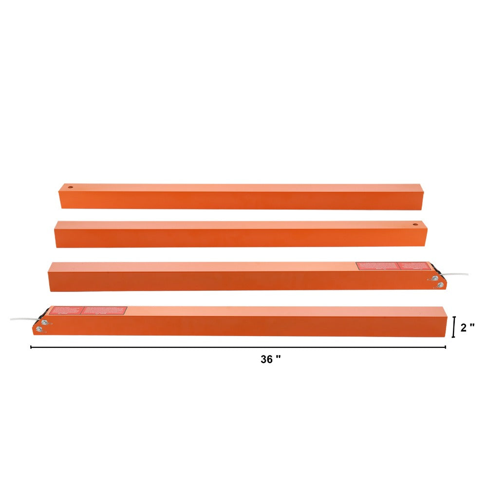 Tailgate Lift Support System 360 LB for Utility Trailer Tailgate & Ramp Single or Dual Side Fits 10-24 Inch Side Rails 4-6 Ft