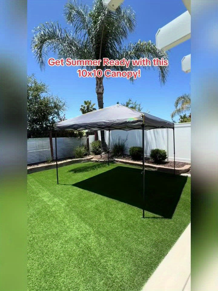 10x10ft Pop-Up Canopy Tent with Four Removable Sidewalls, Mesh Windows and Five Color Options — image 13