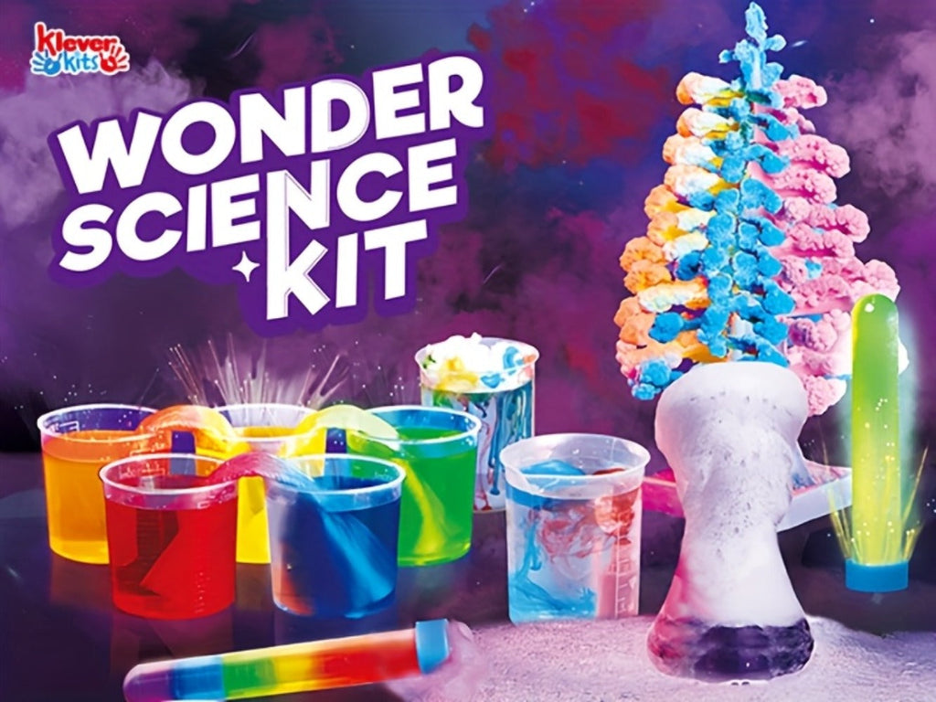 STEM Science Kit for Kids 50+ Experiments, Crystal Tree Growing Kit, Lava Lamp, Volcano Chemistry Set — image 10