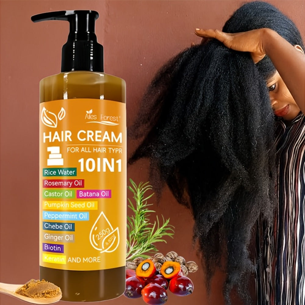 10-in-1 Hair Essence High Permeability Hair Care Film, Batana Rosemary Castor Oil Biotin & Keratin — image 1