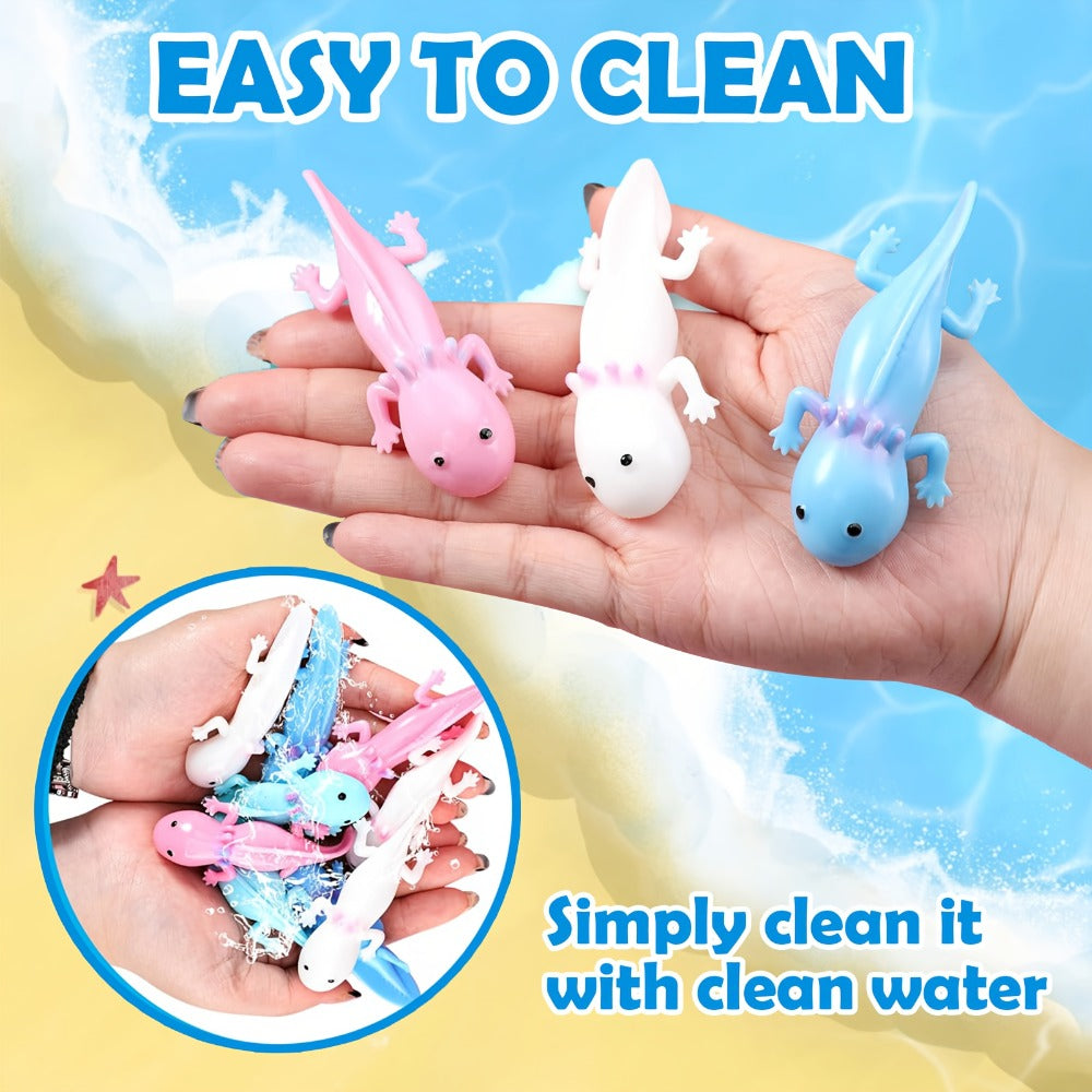 Axolotl Slingshot Fidget Toy 24pcs Bulk Pack for Parties, Celebrations and Guest Favors, with the Listed Configuration — imag