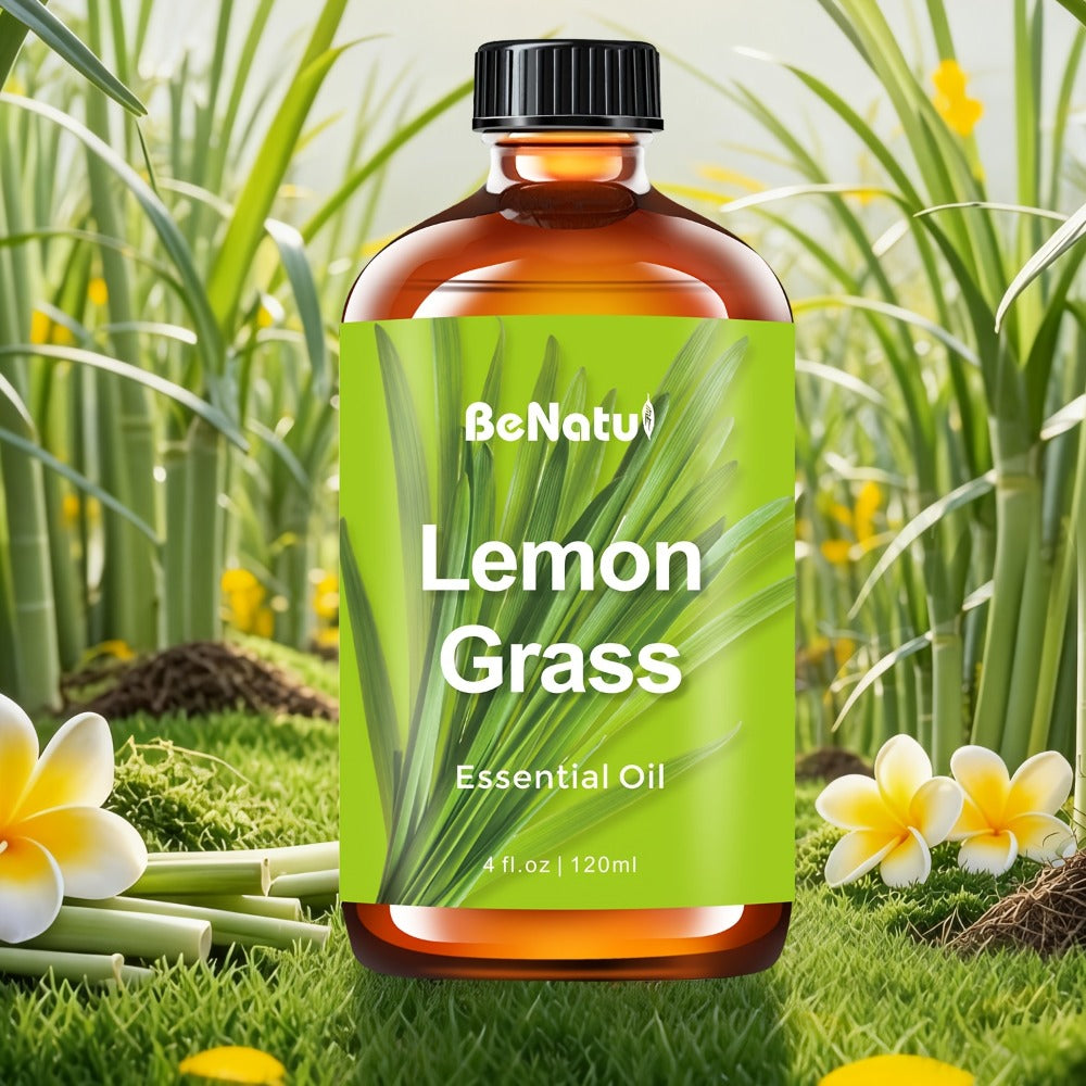 120ml Essential Oil Bottle with Frankincense, Lemon, Lemongrass or Rosemary Labels and 1- or 2-Bottle Options — image 9