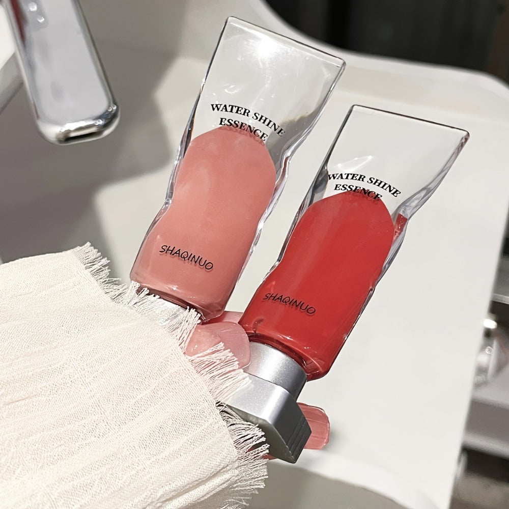 Five-Piece SHAQINUO Water-Shine Lip Gloss Set with Contoured Squeeze Tubes in Shades 01 through 05 — image 11