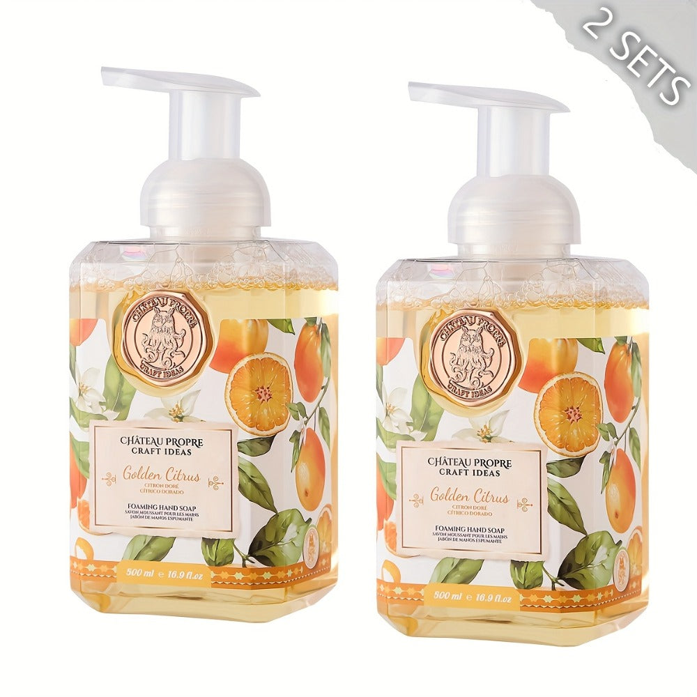 Moisturizing Foaming Hand Soap 500ml with Coconut Oil – Cruelty-Free Foam Soap for Bathroom & Kitchen | 8 Fresh Scents: Vanil