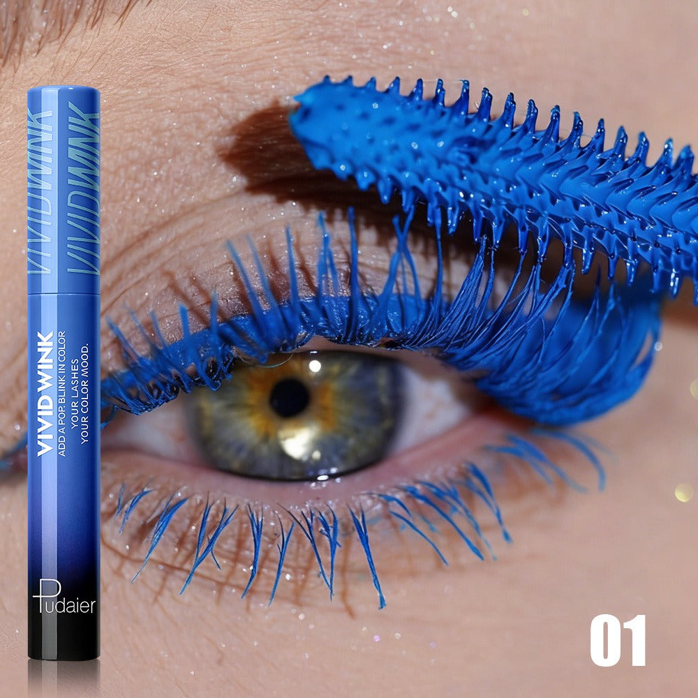 Colored Mascara in Five Numbered Shades with Slim Color-Coordinated Tubes and Integrated Comb-Style Wands — image 3