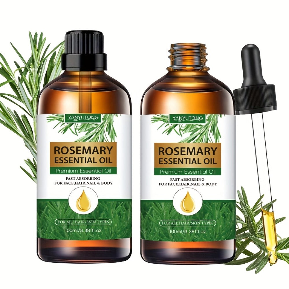 Essential Oil Rosemary External-Use Dropper Bottle with 1-Piece, 2-Piece or 1.01oz Available Options — image 4