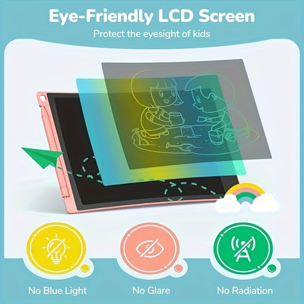 Four-Pack 8.5-Inch LCD Writing Tablets in Blue, Pink, Green and Red with Matching Styluses — image 4