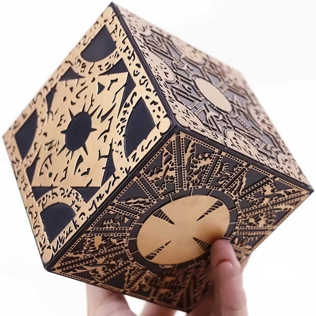 Lament Configuration Puzzle Box Cube, Functional Detachable Deformation Lock Box with Display Base — image 1