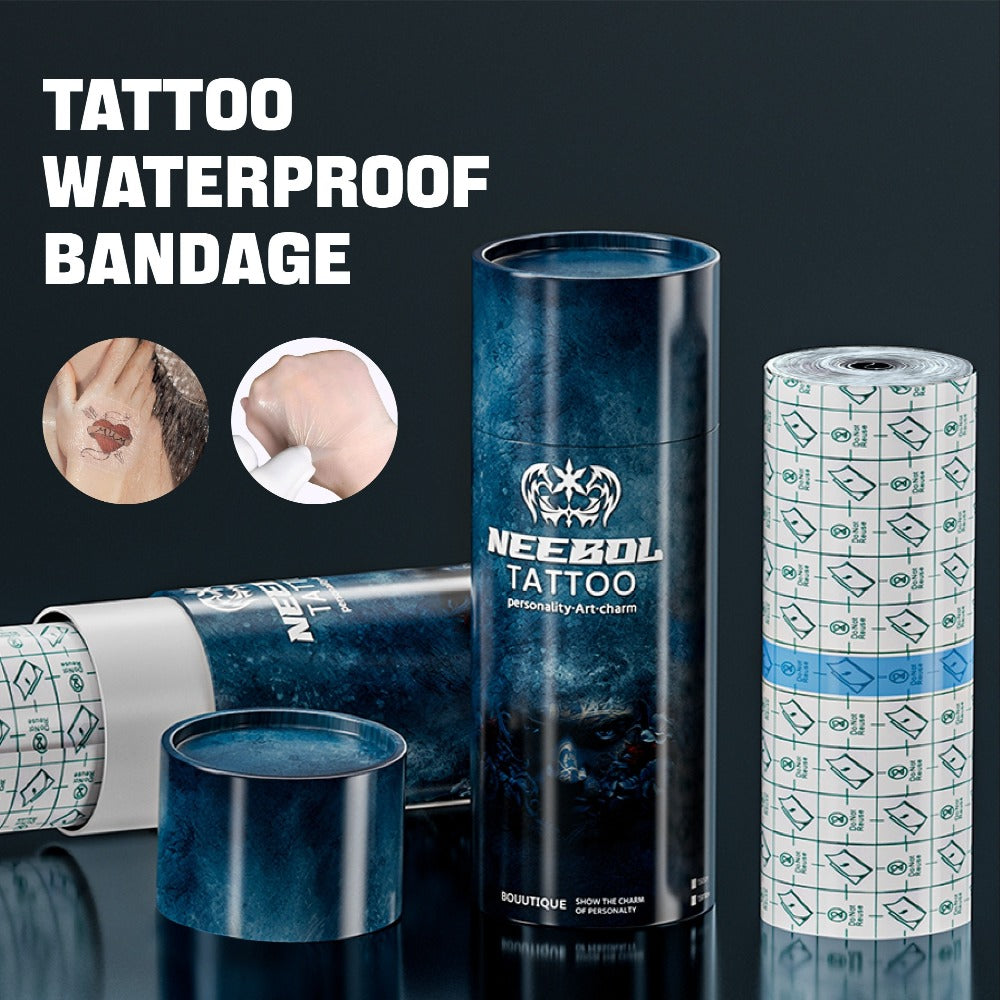 Tattoo Bandage Roll Clear Second Skin Film for New Tattoo Healing for Temporary Body Art, Festivals and Costumes — image 1