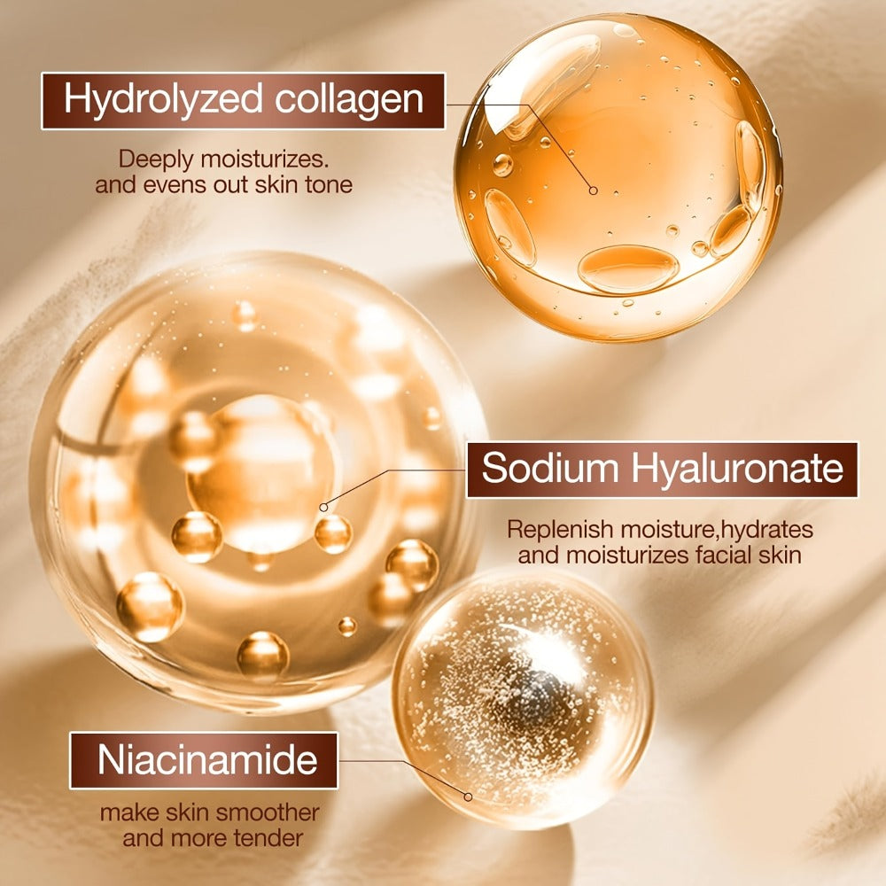 14-Piece Collagen Skincare Gift Set for Women – Hyaluronic Acid & Niacinamide, Deep Hydration, Firming, Brightening, Anti-Agi