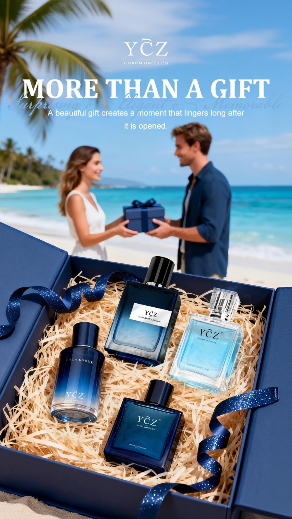 Men's Cologne Gift Set - Eau de Parfum Lavender Fresh & Woody Fragrance, Multi-Piece Sets 2 3 or 4 Bottles — image 17