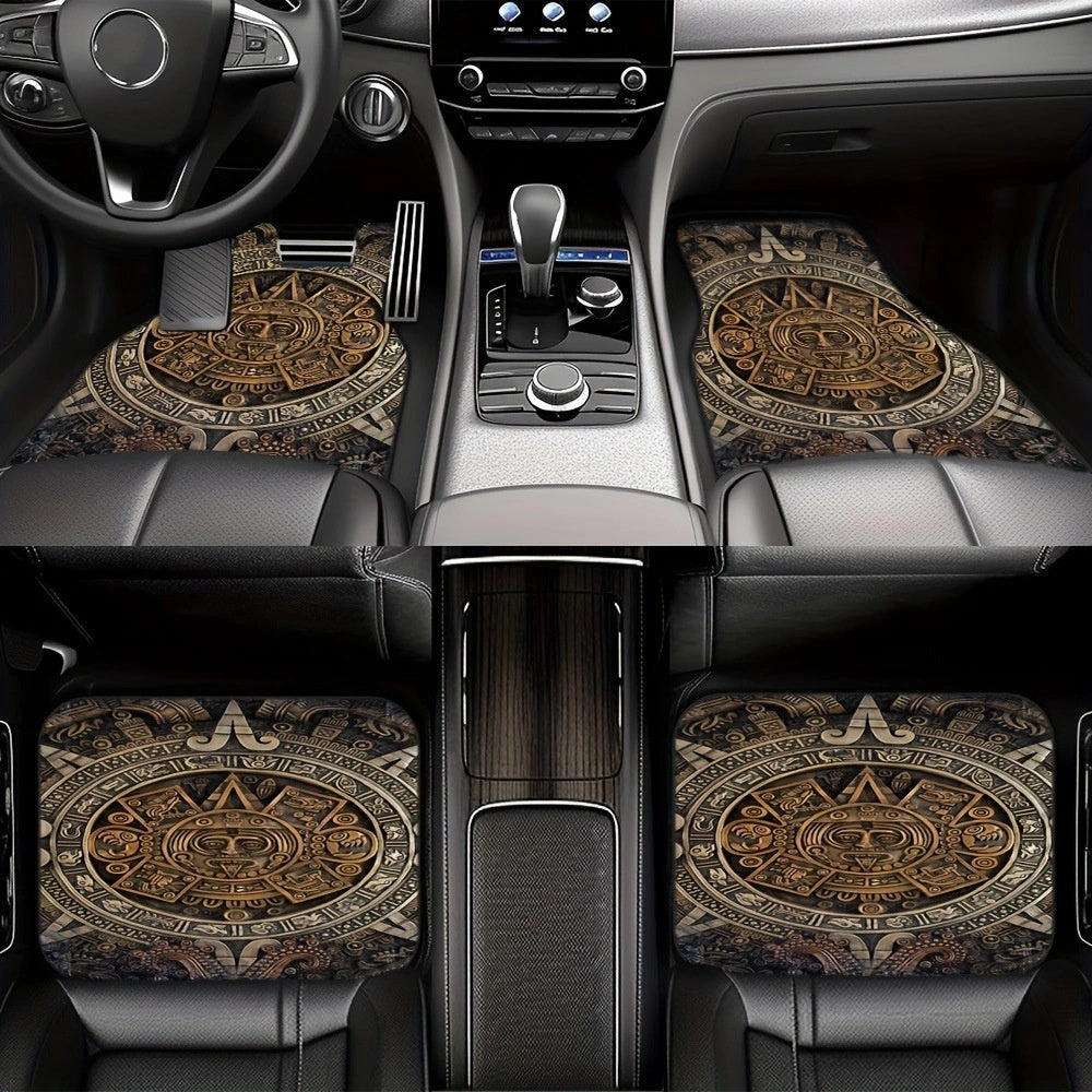 Vintage Bohemian Style Car Floor Mat Carpet